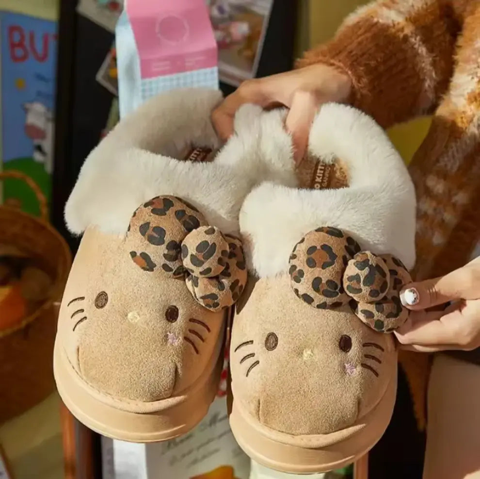 Kawaii Kitty Slippers